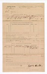 1893 May 27: Voucher, U.S. v. Ed Sweet and One Lynch, assault; includes cost per diem and mileage; James Brizzolara, commissioner; John Childers, deputy marshal; F.C. Coleman, John Jackson, E. Burton, witnesses