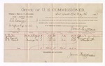 1893 May 26: Voucher, U.S. v. L.C. Coleman, introducing spiritous liquor; includes cost per diem and mileage; James Brizzolara, commissioner, E. Burton, Thomas Lynch, W.E. Sweet, witnesses; S.A. Williams, witness of signatures