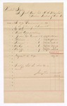 1893 May 29: Voucher, to Jacob Yoes, U.S. marshal; includes cost of charges to other jail officials