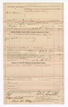 1894 January 03: Voucher, U.S. v. Walter McClark, dealing malt liquor; includes cost per diem and mileage; W.C. Smith, deputy marshal; Lee Burketts, guard; Stephen Wheeler, clerk; J.M. Dodge, deputy clerk; Edgar Smith, attorney