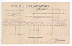 1893 October 19: Voucher, U.S. v. Lammark Smith, introducing and selling whisky; includes costs of per diem and mileage; David Afield, witness; George J. Crump, U.S. marshal; J.W. Clark, commissioner