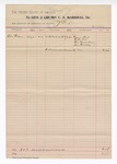 1893 November 29: Voucher, U.S. v. Dan Bohanan; includes costs of service of subpoenas; Emma Hoyt, R.N. Lee, Rev. Crenshaw, Mrs. Maddox, witnesses; J.B. Lee, deputy marshal