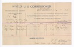 1893 December 21: Voucher, U.S. v. T.C. Mull, introducing and selling whisky; includes costs of per diem and mileage; Joe Rome, Riley Harper, witnesses; George J. Crump, U.S. marshal; J.W. Clark, commissioner
