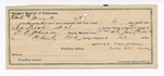 1894 January 11: Certificate of employment, George Maron, guard; George Tishi et al., witnesses; T.S. Johnson, deputy marshal