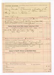 1894 January 31: Voucher, U.S. v. Lewis Smoke and Henry Beavers, larceny; includes costs of service of warrant, mileage on writ, feeding prisoners; J.L. Holt, deputy marshal; A. Vangundy, justice of the peace