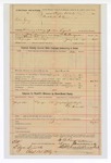 1894 January 15: Voucher, U.S. v. Felix Young, introducing and selling spirituous liquors; includes costs of service of warrant, feeding prisoner; John Hughes, Charles Brannett, witnesses; E.B. Perryman, deputy marshal; Stephen Wheeler, commissioner; Edgar Smith, assistant U.S. attorney; George J. Crump, U.S. marshal