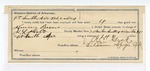 1894 February 02: Voucher, U.S. v. Lewis Landers and Henry Beaver, larceny; includes costs of service of warrant, mileage on writ, feeding prisoner; Sam Jens, Andy Trout, witnesses; R.C. Geck, guard; J.L. Holt, deputy marshal; S. Vangundy, justice of the peace