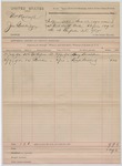 1895 February 10: Voucher, U.S. v. Thomas Morrell and Jim Baldridge; Henry Donaldson, Dock Ballard, witnesses