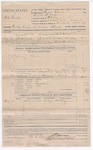 1895 December 26: Voucher, U.S. v. W.H. Curtis, cutting timber on Indian lands; Stephen Wheeler, commissioner; W.G. Kayson, complainant; S.T. Minor, deputy marshal