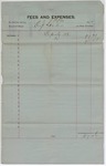 1894 December 31: Voucher, of A.J. Landis, deputy marshal; includes cost of 2 sub-vouchers