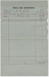 1894 December 31: Voucher, of E.D. Jackson, deputy marshal; includes cost of 1 sub-voucher