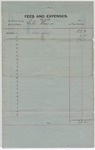 1894 December 31: Voucher, of Seaton Thomas, deputy marshal; includes cost of 3 sub-vouchers