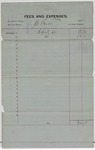 1894 December 31: Voucher, of J.W. Crowder, deputy marshal; includes cost of 2 sub-vouchers