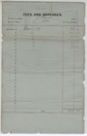 1894 December 31: Voucher, of S. Bowers, deputy marshal; includes cost of 6 sub-vouchers