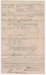1895 January 21: Voucher, U.S. v. Davy Corbly, adultery; James Brizzolara, commissioner; warrant issued by Stephen Wheeler, commissioner; E,B, Rattree, deputy marshal; Davis Thompson, John Davis, Bill Thompson, witnesses; includes cost of travel