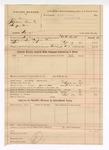 1894 September 27: Voucher, U.S. v. Jerry Brown, Anderson Brown and Sampson Brown, murder; W.C. Smith, deputy marshal; Stephen Wheeler, commissioner; includes cost of mileage and service