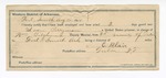 1894 December 31: Voucher, U.S. v. Mose Perryman, assault with intent to kill; William Tilghman, deputy marshal; George J. Crump, U.S. marshal; C. Blair, guard; Anthony Antlers, Miss Schutlebar, Dr. A.H. Collins, witnesses; Stephen Wheeler, commissioner; receipt to L.D. Johnson, for hiring horse team; includes cost of mileage, service and livery bill