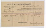 1894 August 25: Voucher, U.S. v. Dave Martin, larceny; E.E. Mitchell, O.S. Scofield, witnesses; G.J. Crump, U.S. marshal; includes cost of per diem and mileage