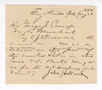 1894 August 28: Voucher, U.S. v. Bastin Wright, introducing and selling whiskey; John Holland, witness; Jacob Yoes, U.S. marshal; E.B. Harrison, commissioner; includes cost of per diem and mileage
