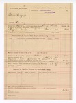 1894 September 5: Voucher, U.S. v. Tillman Burgess, larceny; C.J. Lamb, deputy marshal; Stephen Wheeler, commissioner; includes cost of mileage, service and feeding prisoner
