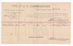 1894 September 22: Voucher,  U.S. v. Henry Ingram, violating internal revenue laws; Mack Childers, witness; G.J. Crump, U.S. marshal; Stephen Wheeler, commissioner; includes cost of mileage and per diem