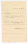 1894 October 9: Waiver, to rights of fees, to G.P. Lawson, deputy marshal, from Albert Gaines, U.S. marshal, Eastern District of Arkansas, in U.S. v. J.W. Firestone