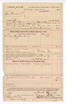 1894 December 11: Voucher, U.S. v. Isaac Alexander, larceny; Heck Thomas, deputy marshal; Stephen Wheeler, commissioner; W.D. Dickson, guard; Stephen Wheeler, clerk; Edgar Smith, assistant U.S. attorney; includes cost of milage, service and livery bill
