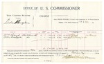 1896 June 05: U.S. v. Lada Kingsberry, violating intercourse laws; includes cost per diem and mileage; Stephen Wheeler, commissioner; George J. Crump, U.S. marshal; William Boyd, Ollie Bedford, witnesses; M. Strause, witness of signatures