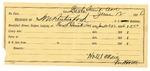 1896 June 12: Voucher, U.S. v. J. Wocher et al., assault; includes cost per diem and mileage; S.M. Rutherford, U.S. marshal; Stephen Wheeler, clerk; I.M. Dodge, deputy clerk; George J. Crump, U.S. marshal