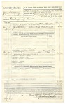 1896 August 15: Voucher, U.S. v. James Castleberry, contempt of court; includes cost per diem and mileage; Charles Barnhill, deputy marshal; Stephen Wheeler, clerk