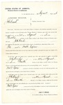 1896 August 01: Bill, U.S. v. John Greech, violating intercourse laws; includes cost of per diem and mileage; James F. Read, U.S. District Attorney; John Ayers, foreman; Henry Bussy, George Beck, witnesses