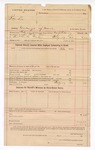1894 February 24: Voucher, to George J. Crump, U.S. Marshal; B.F. Gipson, deputy; U.S. v. Suid Dover; Andy Harwell, witness