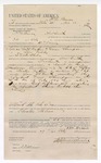 1894 April 12: Voucher, to F.M. Brewer, posse comitatus; S.T. Minor, U.S. deputy marshal; Will Matthews, Green Thompson, Steve Gaddy, defendants; Stephen Wheeler, U.S. commissioner; George J. Crump, U.S. marshal; I.M. Dodge, deputy clerk