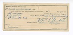 1894 March 17: Certificate of employment, for Tilber L. Chamberlain; Alfred A. Suglen, prisoner; J.L. Scott, deputy marshal