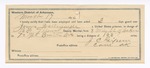 1894 March 17: Voucher, U.S. v. James Dalsymph, illicit distilling; B.F. Gibson, deputy marshal; J.C. Gipson, guard; Stephen Wheeler, district court clerk