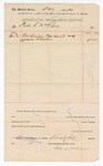 1894 June 30: Voucher, to Robert L. McClure, for services rendered as special detective; George J. Crump, marshal