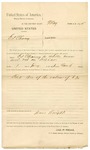 1894 May: Writ of arrest, Ed Chaney, defendant; Dave Knight, plaintiff