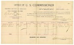 1895 January 08: Voucher, U.S. v Robert Aikins, introducing liquor; includes cost per diem and mileage; Charles L. Ross, Alex Ross, witnesses; G.J. Crump, U.S. marshal