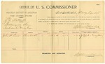 1895 January 17: Voucher, U.S. v. J.D. Kittrell, larceny; includes cost of per diem and mileage; Stephen Wheeler, commissioner; G.J. Crump, marshal; John H. Lewis, witness; W.J. Fleming, witness of signature