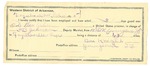1895 February 11: Certificate of employment, for Ben Knight, guard; Ed Vandiver, prisoner; T.B. Johnson, deputy marshal