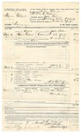 1895 March 09: U.S. v. Marion Gilbert, larceny; Stephen Wheeler, commissioner; John Salmon, deputy marshal; R.T. Bumpas, guard; Sam McCasson, Mat Dudley, witnesses; I.M. Dodge, deputy marshal