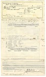 1895 March 07: Voucher, U.S. v. George T. Hughes, illicit distilling in Johnson County Ark.; Stephen Wheeler, commissioner; B.F. Jones, deputy marshal; L.R. Jones, guard; W.J. Fleming, witness of signature; Stephen Wheeler, clerk