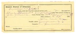 1895 March 22: Certificate of employment, for John Moran, guard; Charles Phasant, George England, prisoners; T.B. Johnson, deputy marshal