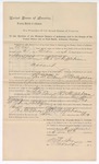 1895 June 4: Mittimus, U.S. v. George McElroy and Thomas Stufflebean, assault; Stephen Wheeler, clerk; I.M. Dodge, district clerk; George J. Crump, U.S. marshal; W.A. Smith, deputy