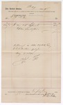 1895 May 31: Voucher, to G.E. Rider for miscellaneous expenses; J.C. Parker, typist; George J. Crump, U.S. marshal
