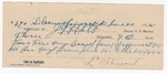 1895 June 20: Receipt, of J.L. Holt, deputy marshal; to L. Robinson for board for prisoner
