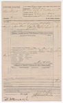 1895 August 16: Voucher, U.S. v. Chas. Hook, assault; W.F. Lake, deputy marshal; Bill Wilson, guard; Stephen Wheeler, U.S. district clerk; McDough, assistant attorney