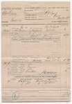 1895 July 27: Voucher, U.S. v. Charles Acres, assault; Stephen Wheeler, commissioner; Charles J. Lamb, deputy marshal; E.B. Olberly, guard; Joe Owens, D. Rice, witnesses