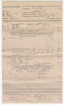 1895 June 28: Voucher, U.S. v. William Nail, William Thompson, and Abe Silverman, robbery; Stephen Wheeler, commissioner; W.R. Carltin, complainant; E.D. Jackson, deputy marshal; Rein Lee, J.W. Smith, guards; H.A. Russell, W.R. Carlton, John May, witnesses; I.M. Dodge, district clerk; Edgar Smith, assistant attorney