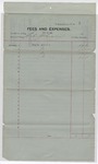 1895 June 30: Voucher, for fees and expenses of Sid Johnson, deputy marshal; George J. Crump, U.S. marshal